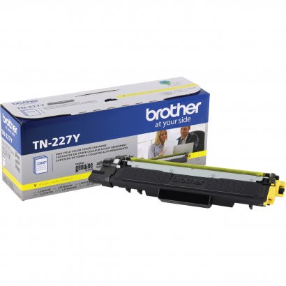 Brother Genuine High Yield Yellow Toner Cartridge TN227Y