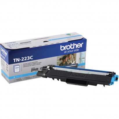 Brother Genuine Standard Yield Cyan Toner Cartridge TN223C