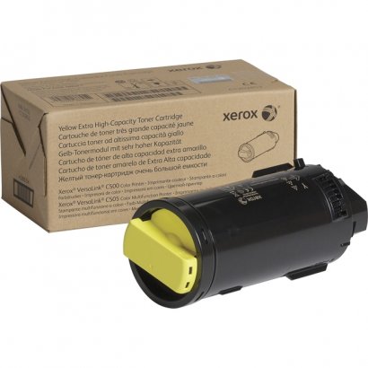 Xerox Genuine Yellow Extra High Capacity Toner Cartridge For The VersaLink C500/C505 106R03868