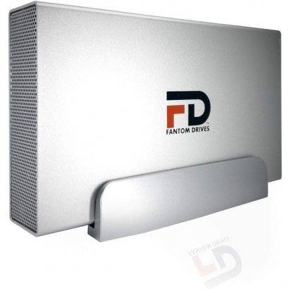 Fantom Drives GFORCE 14TB 7200RPM External Hard Drive - USB 3.2 Gen 1 & eSATA - Silver GFSP14000EU3