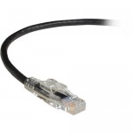 Black Box GigaBase 3 CAT5e 350-MHz Lockable Patch Cable (UTP), Black, 3-ft. (0.9-m) C5EPC70-BK-03