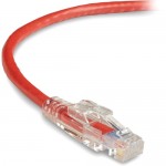 Black Box GigaBase 3 CAT5e 350-MHz Lockable Patch Cable (UTP), Red, 10-ft. (3.0-m) C5EPC70-RD-10