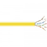 Black Box GigaBase 350 CAT5e, 350-MHz Stranded Bulk Cable, Yellow, 1000-feet (304.8-m) EVNSL084A-1000