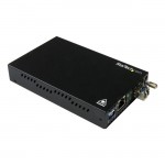 StarTech.com Gigabit Ethernet Copper-to-Fiber Media Converter - SM LC - 20 km ET91000SM20