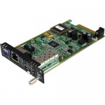 StarTech.com Gigabit Ethernet Fiber Media Converter Card Module with Open SFP Slot ET91000SFP2C