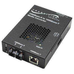 Transition Networks Gigabit Ethernet Media Converter SGETF1039-110-LA
