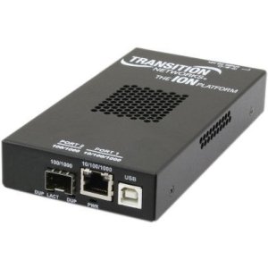 Transition Networks Gigabit Ethernet Media Converter S3231-1040-NA