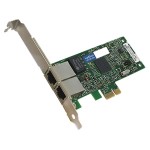 AddOn Gigabit Ethernet NIC w/2 Ports 1000Base-TX RJ45 PCIe x4 ADD-PCIE-2RJ45