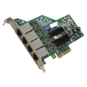 AddOn Gigabit Ethernet NIC w/4Ports 1000Gbase-TX RJ45 PCIe x4 ADD-PCIE-4RJ45