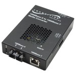 Transition Networks Gigabit Ethernet Stand-Alone Media Converter SGETF1013-110-NA