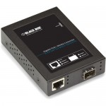 Black Box Gigabit PoE+ PSE Media Converter LPS535A-SFP