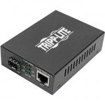 Tripp Lite Gigabit SFP Fiber to Ethernet Media Converter, POE+ - 10/100/1000 Mbps N785-P01-SFP