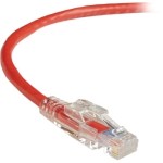 GigaTrue 3 CAT6 550-MHz Lockable Patch Cable (UTP), Red, 4-ft. (1.2-m) C6PC70-RD-04