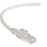GigaTrue 3 CAT6 550-MHz Lockable Patch Cable (UTP), White, 4-ft. (1.2-m) C6PC70-WH-04