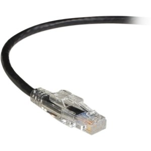 GigaTrue 3 CAT6 550-MHz Lockable Patch Cable (UTP), Black, 4-ft. (1.2-m) C6PC70-BK-04