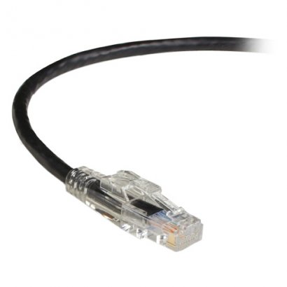 GigaTrue 3 CAT6 550-MHz Lockable Patch Cable (UTP), Black, 6-ft. (1.8-m) C6PC70-BK-06