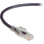 Black Box GigaTrue 3 CAT6 550-MHz Lockable Patch Cable (UTP) - Violet, 1-ft. (0.3-m) C6PC70-VT-01