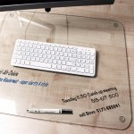 Desktex Glaciermat Glass Desk Pad FCDE1924G