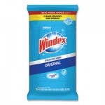 Windex 00019800002961 Glass and Surface Wet Wipe, Cloth, 7 x 8, 38/Pack, 12 Packs/Carton SJN319251