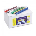 Creativity Street Glitter Glue Pens, Assorted, 10 cc Tube, 72/Pack CKC338000
