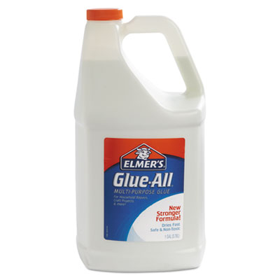 Elmer's Glue-All White Glue, Repositionable, 1 gal EPIE1326