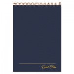 Ampad Gold Fibre Wirebound Writing Pad w/ Cover, 1 Subject, Project Notes, Navy Cover, 8.5 x 11.75, 70
