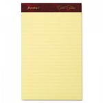 Ampad Gold Fibre Writing Pads, Jr. Legal Rule, 5 x 8, Canary, 4 50-Sheet Pads/Pack TOP20029