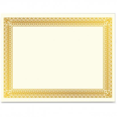 Geographics Gold Foil Certificate 47829