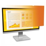 3M Gold Frameless Privacy Filter For 23.8" Widescreen Monitor, 16:9 Aspect Ratio MMMGF238W9B