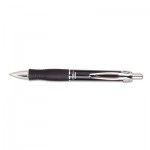 Zebra GR8 Retractable Gel Pen, Black Ink, Medium, Dozen ZEB42610