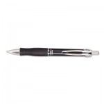 Zebra GR8 Retractable Gel Pen, Black Ink, Medium, Dozen ZEB42610