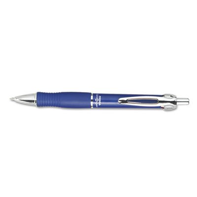 Zebra GR8 Retractable Gel Pen, Blue nk, Medium, Dozen ZEB42620