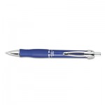 Zebra GR8 Retractable Gel Pen, Blue nk, Medium, Dozen ZEB42620