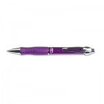 Zebra GR8 Retractable Gel Pen, Violet Ink, Medium, Dozen ZEB42680