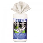 SCRUBS 90130 Graffiti and Paint Remover Towels, Orange on White, 10 x 12, 30/Can, 6 Cans/Case ITW90130CT