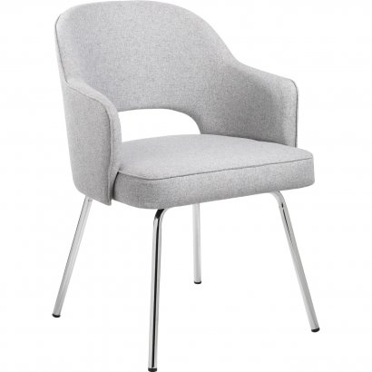 Boss Granite Linen Guest Chair B489C-GR