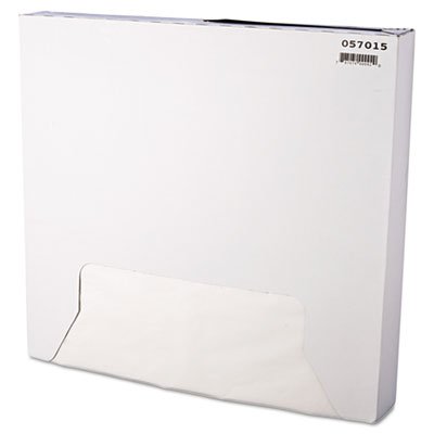 P057015 Grease-Resistant Paper Wrap/Liner, 15 x 16, White, 1000/Box, 3 Boxes/Carton BGC057015