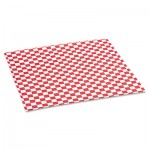 P057700 Grease-Resistant Paper Wrap/Liners, 12 x 12, Red Check, 1000/Box, 5 Boxes/Carton BGC057700