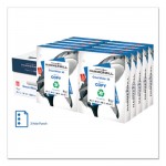 Hammermill Great White 30 Recycled Print Paper, 92 Bright, 3Hole, 20lb, 8.5 x 11, White, 500 Sheets/Ream, 10