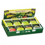 Bigelow Green Tea Assortment, Individually Wrapped, Eight Flavors, 64 Tea Bags/Box BTC30568