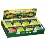 Bigelow RCB30568CT Green Tea Assortment, Tea Bags, 64/Box, 6 Boxes/Carton BTC30568CT