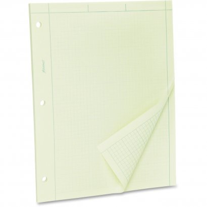 TOPS Green Tint Engineer's Quadrille Pad 22142