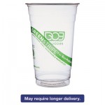 GreenStripe Renewable & Compostable Cold Cups - 20oz., 50/PK, 20 PK/CT ECOEPCC20GS