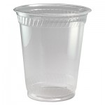 9509104 Greenware Cold Drink Cups, Clear, 12 oz., 100/Pack FABGC12S