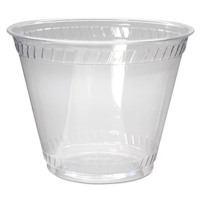 9509100 Greenware Cold Drink Cups, Old Fashioned, 9 oz, Clear FABGC9OF