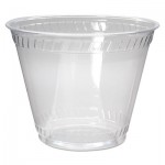 9509100 Greenware Cold Drink Cups, Old Fashioned, 9 oz, Clear FABGC9OF