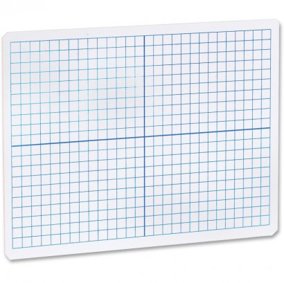Grid/Plain 2side DryErase Lap Board 11000