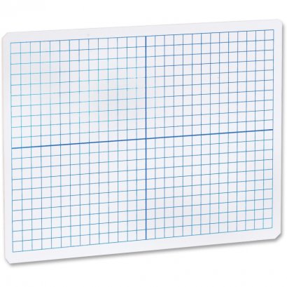 Grid/Plain 2side DryErase Lap Board 11000