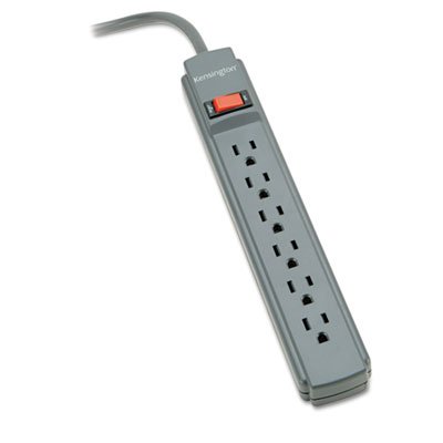 K62668US Guardian Surge Protector, 6 Outlets, 15 ft Cord, 540 Joules, Gray KMW38215