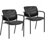 Lorell Guest Chairs with Mesh Back 83112